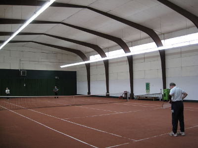 Tennishalle Wegmann Tennisplaetze